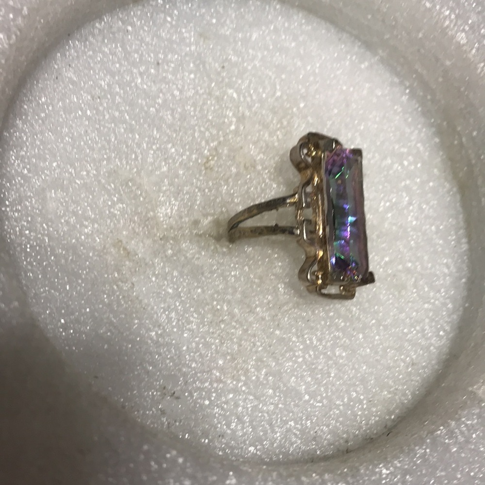 COPY - COPY - Mystic topaz sterling ring - Picture 5 of 10